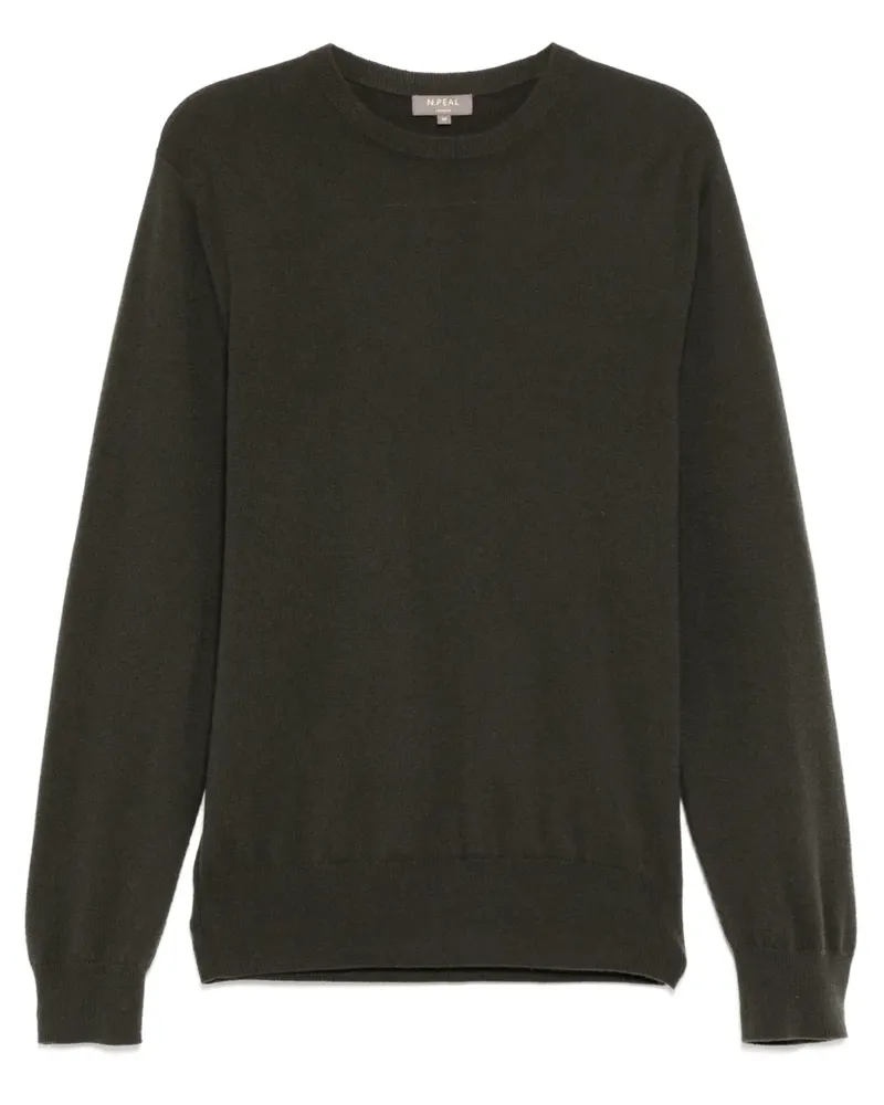 N.Peal Oxford-Pullover - Grün Grün