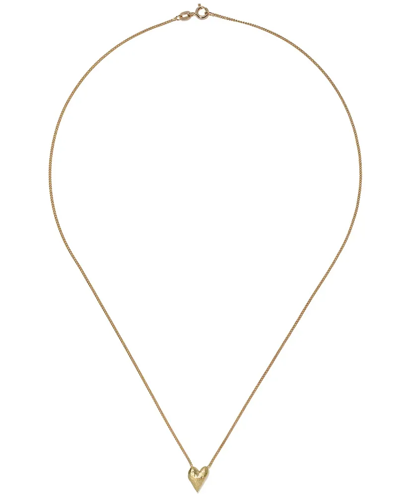 Wouters & Hendrix 18kt Goldhalskette mit Herzanhänger - YELLOW GOLD Yellow