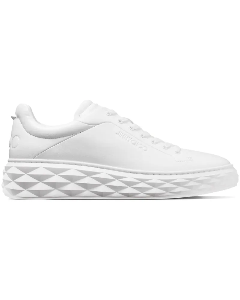 Jimmy Choo Diamond Maxi Sneakers - Weiß Weiß