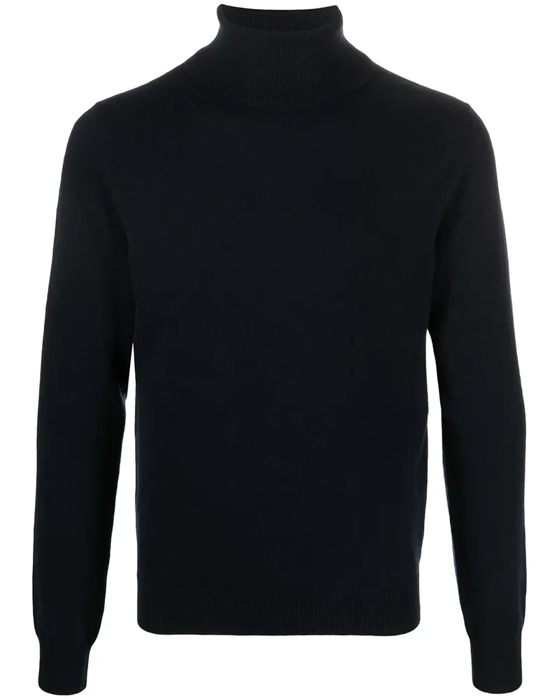 Malo Pullover mit Rollkragen - Blau Blau