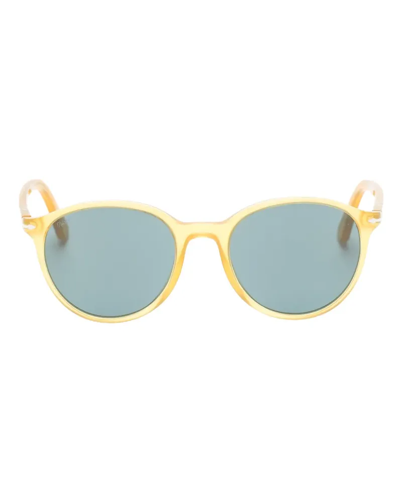 Persol Runde Miele Sonnenbrille - Gelb Gelb