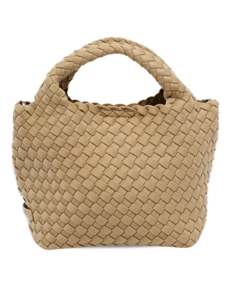EN AVANT Ostia woven-design tote bag - Nude Nude