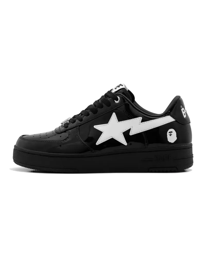 BAPE Bape Sta #2 leather sneakers - Schwarz Schwarz