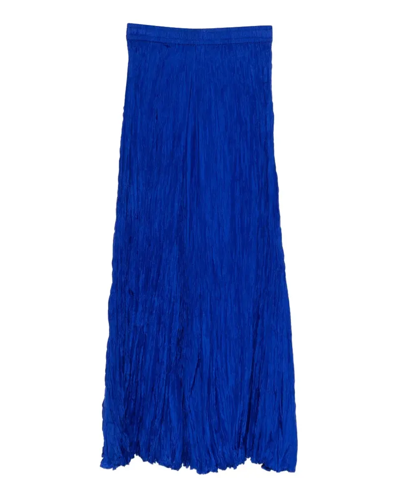 P.A.R.O.S.H. P.A.R.O H. Maxirock aus Seide - Blau Blau