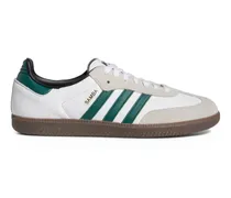 Gestreifte Samba OG Sneakers - Weiß