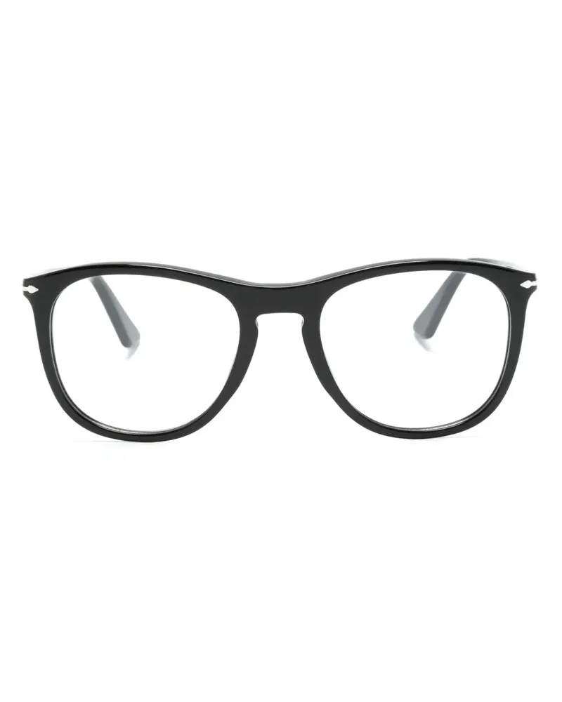Persol Eckige PO3314V Brille - Schwarz Schwarz
