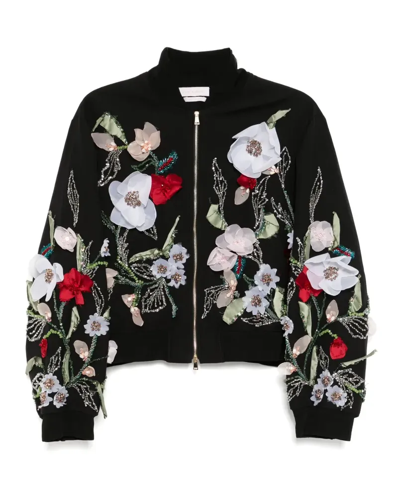 Saiid Kobeisy Jacke mit Stickerei - Schwarz Schwarz