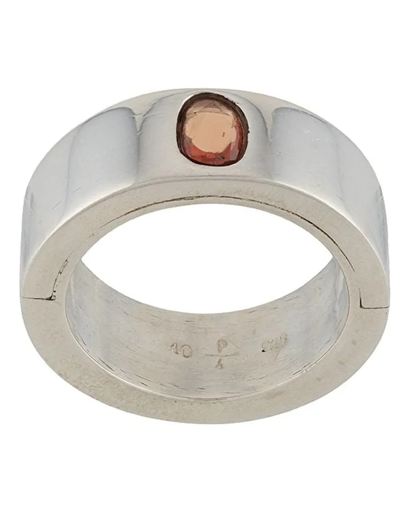 Parts Of Four Facettierter Ring mit Saphir - Silber Silber