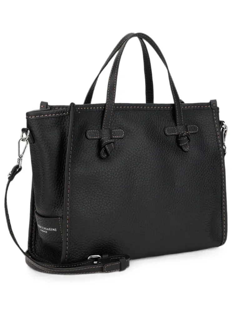 Gianni Chiarini Marcella knot-detail tote bag - Schwarz Schwarz