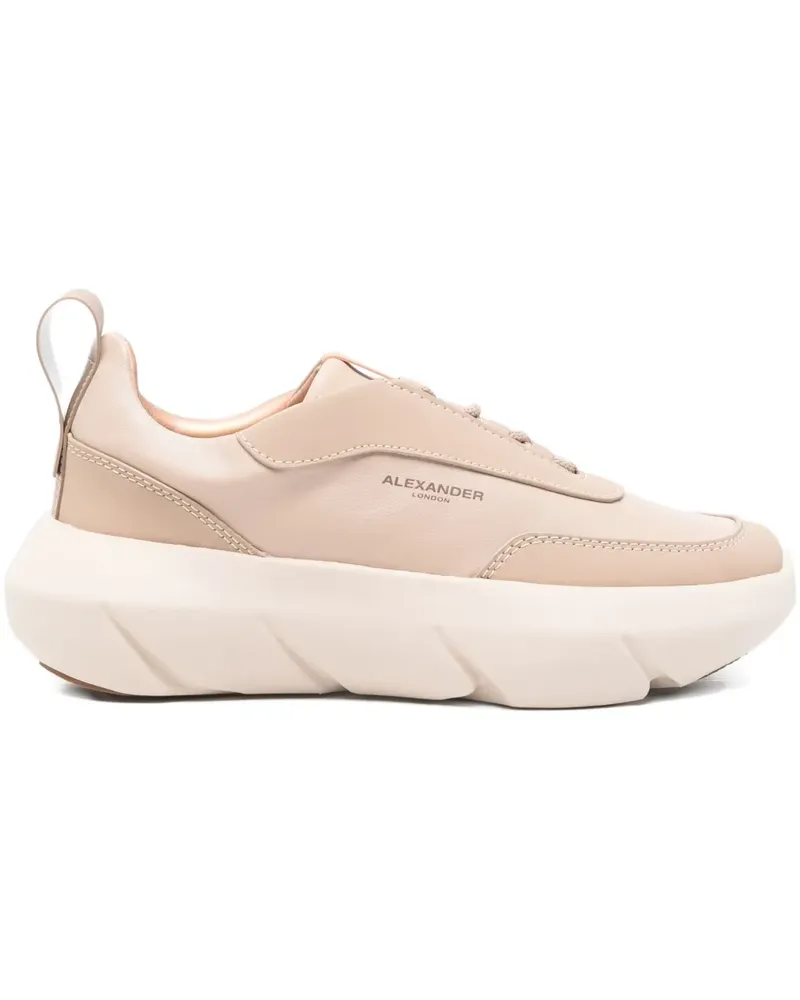 Alexander Smith Sneakers mit Plateau - Nude Nude