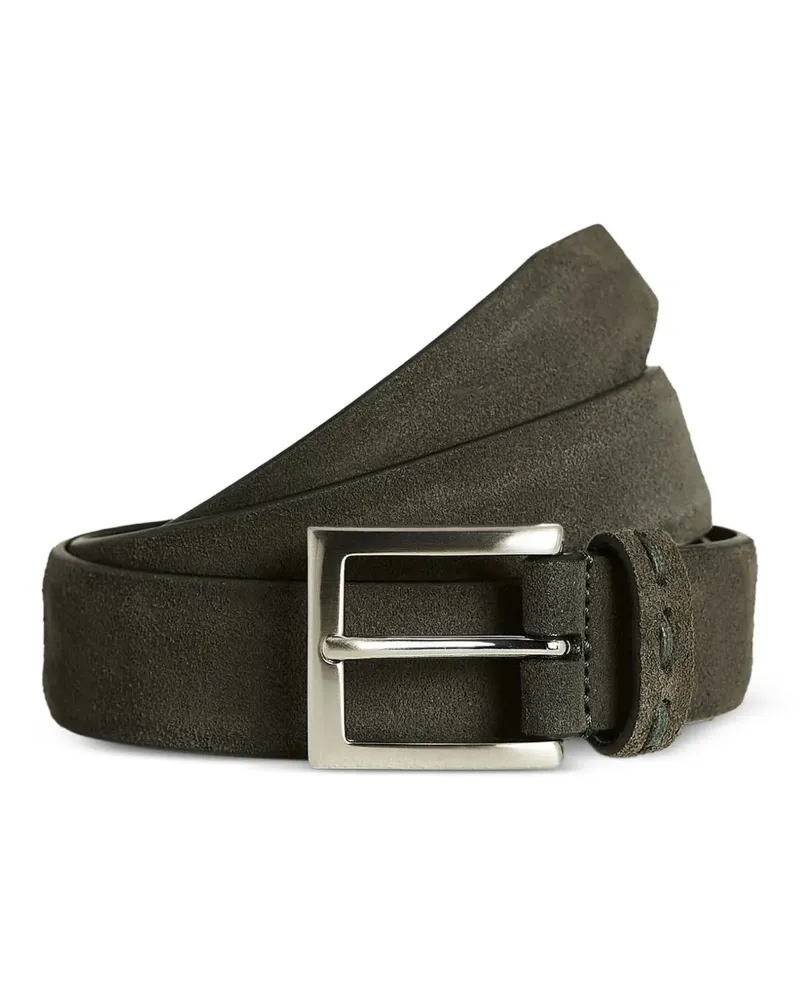 Kiton Klassischer Gürtel - Grau Grau