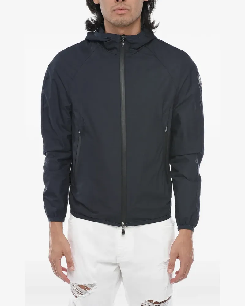 Corneliani zip-up hooded jacket - Blau Blau