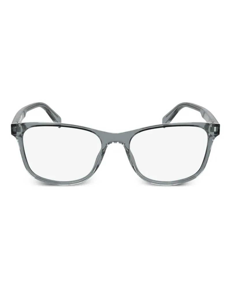 Lacoste Transparente Brille mit eckigem Gestell - Grau Grau