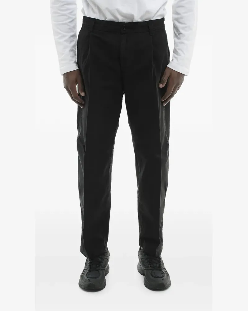 Diesel P-Arthur-A pleated trousers - Schwarz Schwarz