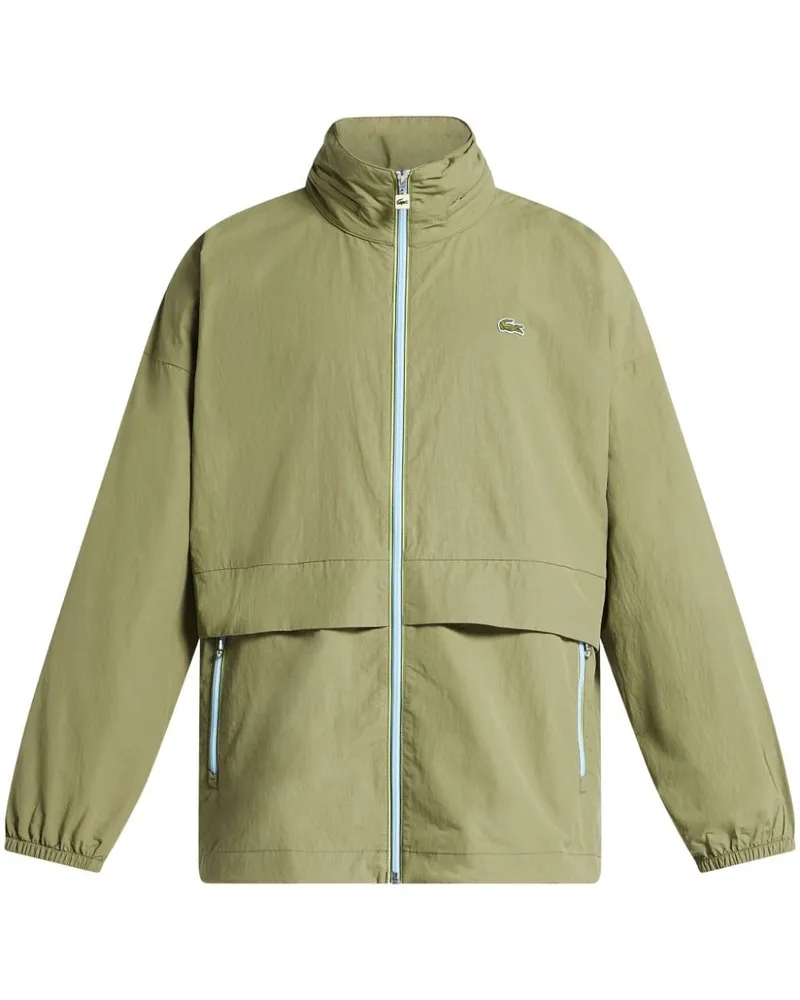 Lacoste Wasserabweisender Windbreaker - Grün Grün