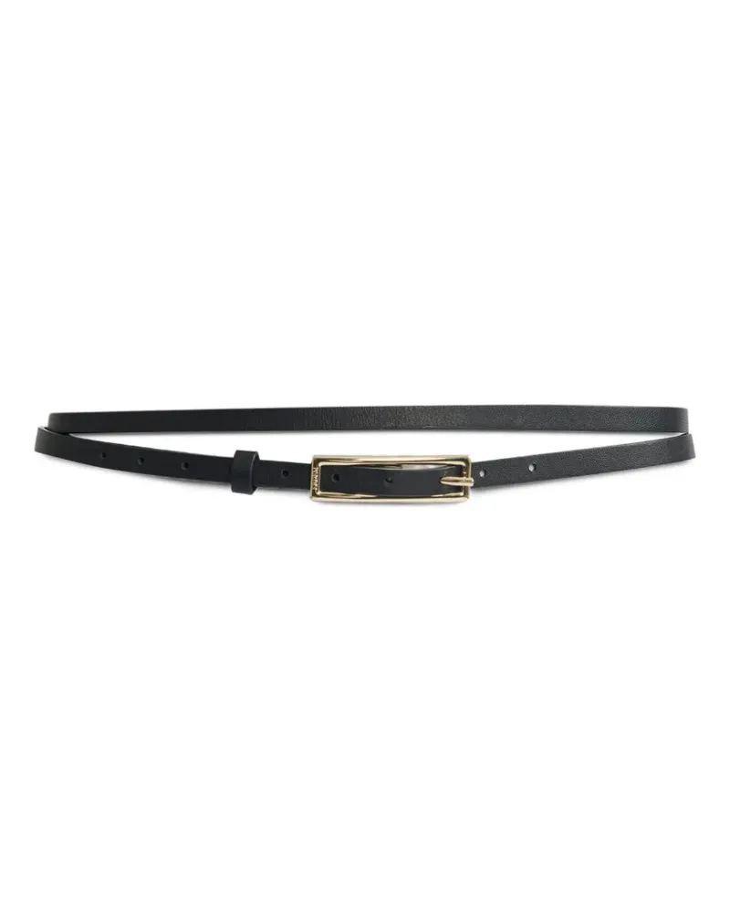 Erdem double-wrap leather belt - Schwarz Schwarz