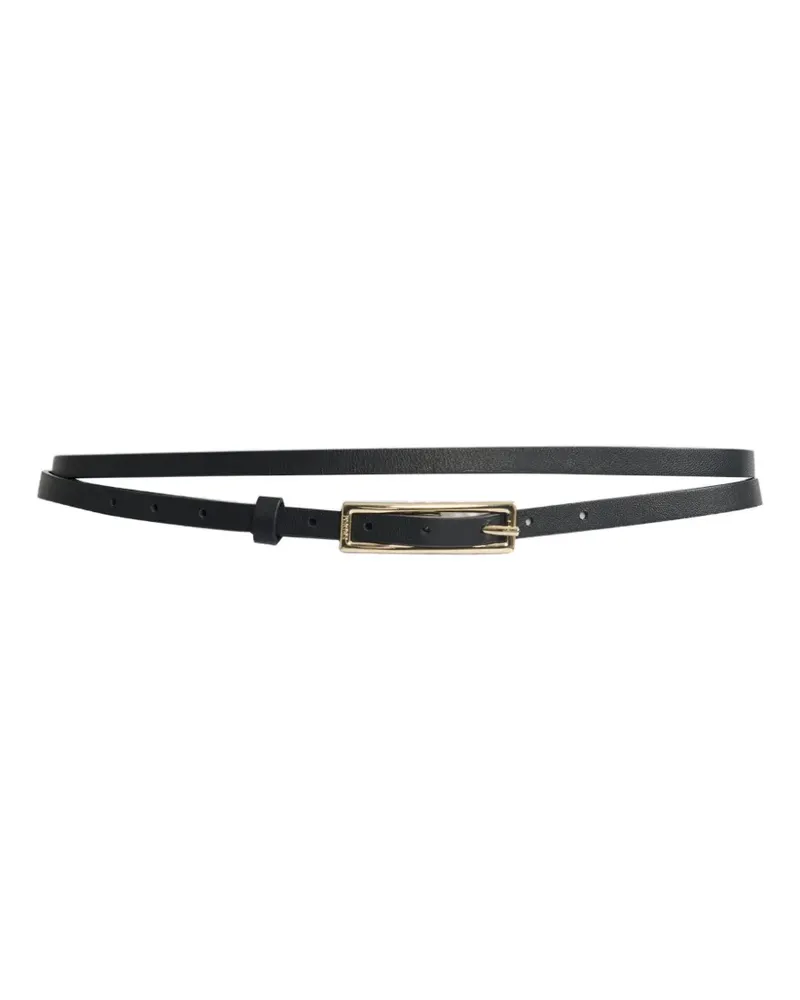 Erdem double-wrap leather belt - Schwarz Schwarz