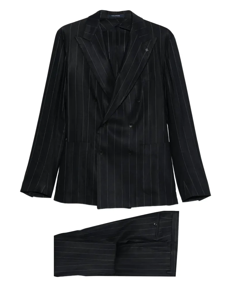 Tagliatore Anzug mit Nadelstreifen - Blau Blau