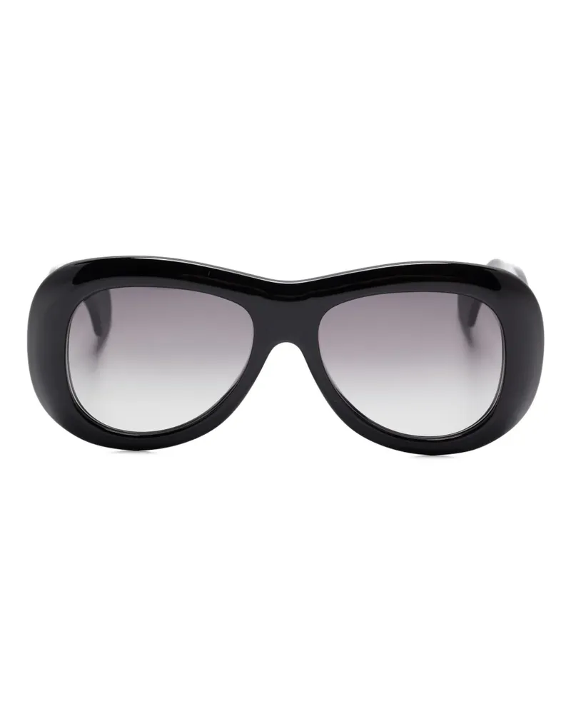 Aquazzura Bella Sonnenbrille - Schwarz Schwarz