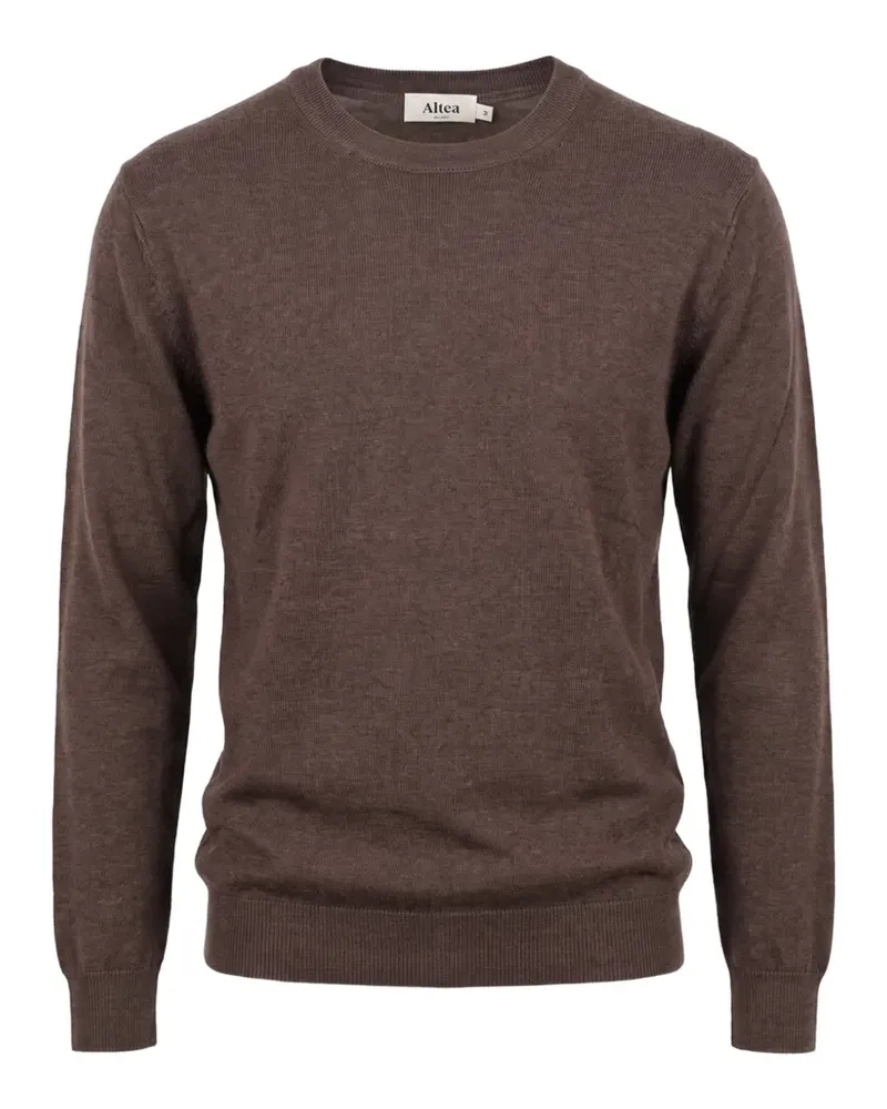 Altea Pullover mit rundem Ausschnitt - Braun Braun
