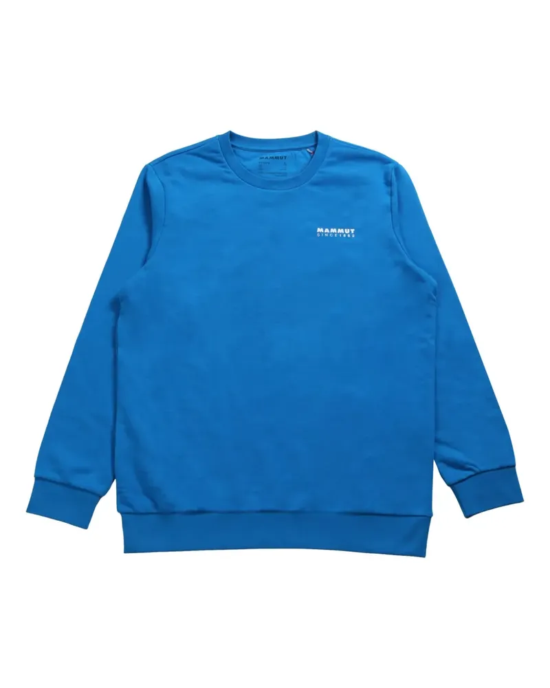 Mammut logo-print sweatshirt - Blau Blau