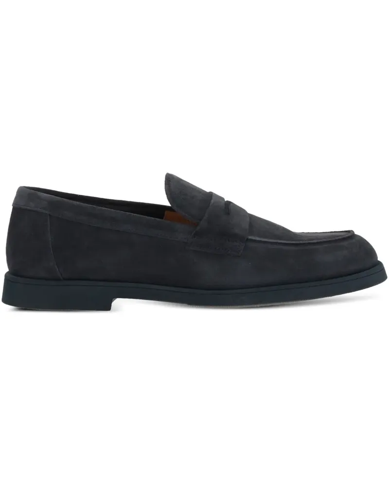 Doucal´s Loafer aus Wildleder - Blau Blau