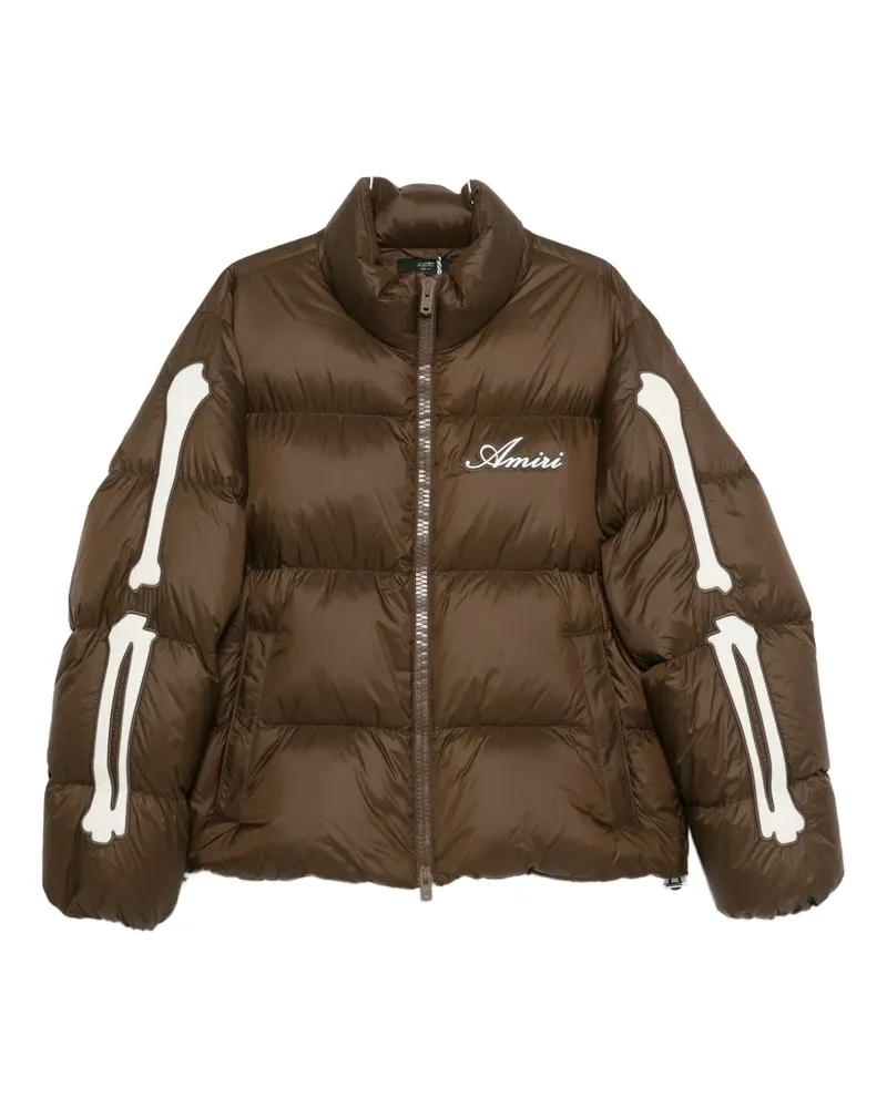 Amiri Bones padded jacket - Braun Braun