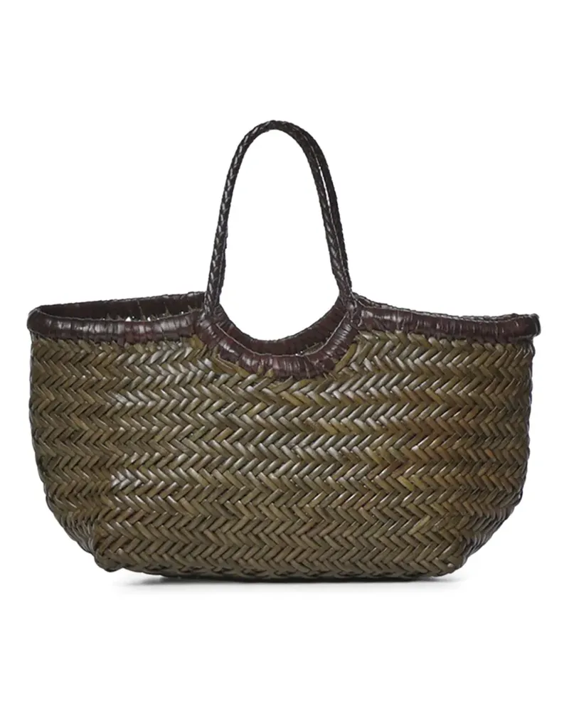Dragon Diffusion Kleine Nantucket Tasche in Khaki/Dunkelbraun - Grün Grün