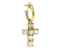 Goossens Paris Stones Ohrring mit Kreuzanhänger Gold