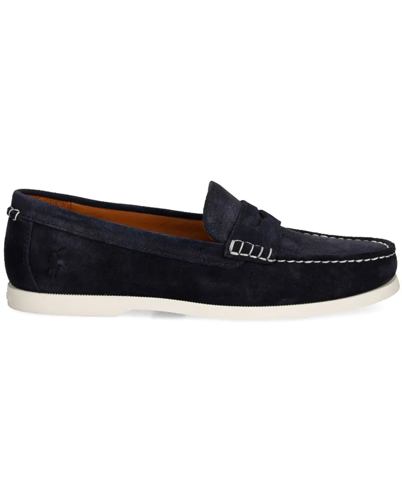 Ralph Lauren Merton Loafer aus Wildleder - Blau Blau