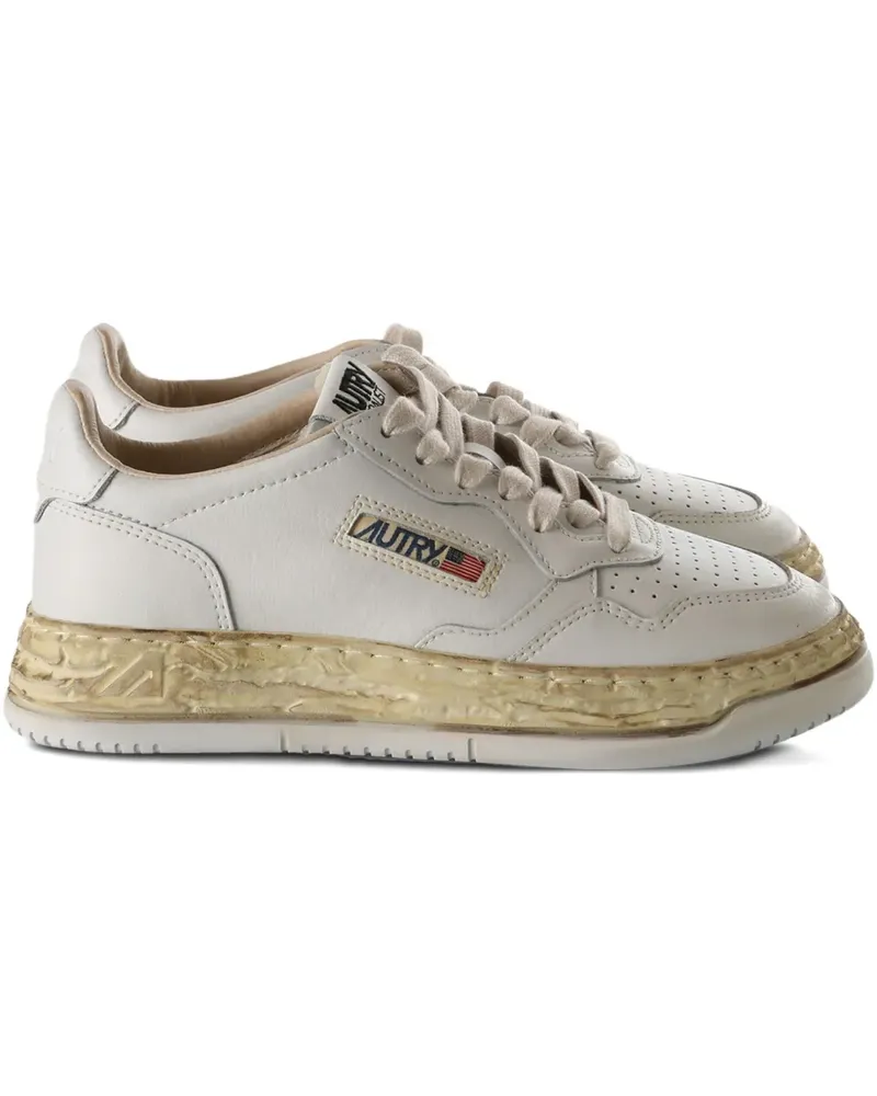 MIHARAYASUHIRO x Autry leather peforated sneakers - Weiß Weiß