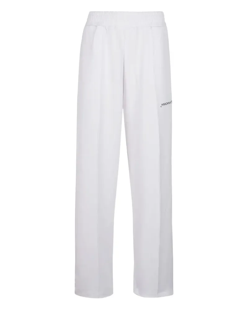 HINNOMINATE logo-print pants - Weiß Weiß
