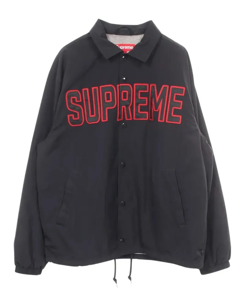 Supreme Being 2000s Spellout Coaches Jacke - Schwarz Schwarz