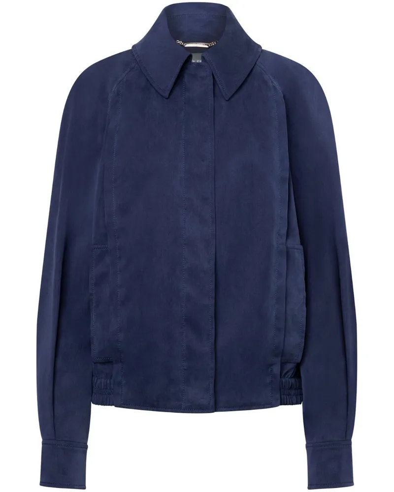 Alberta Ferretti Bomberjacke aus Lyocell - Blau Blau