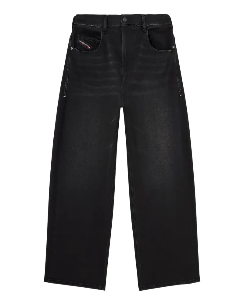 Diesel relaxed regular-waist 2097 Denim-M JoggJeans® - Schwarz Schwarz