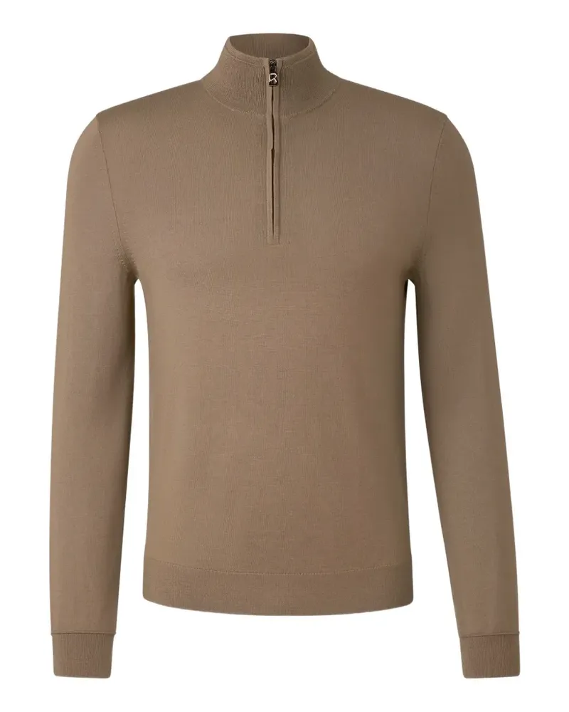 Bogner Ouri Pullover mit Troyerkragen - Nude Nude