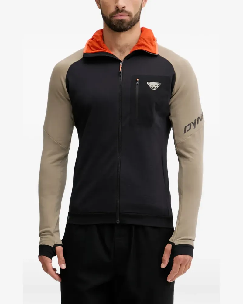 Dynafit Radical Polartec® zip hooded performance jacket - Schwarz Schwarz