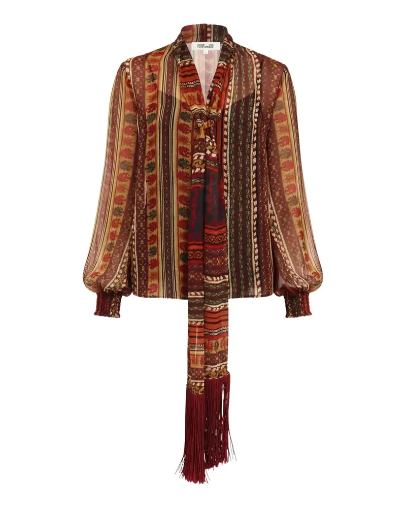 Diane von Furstenberg Garcele blouse - Rot Rot