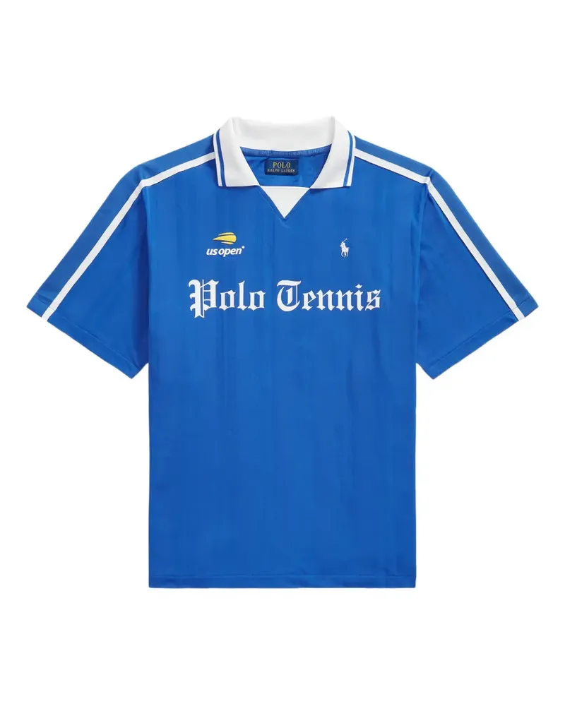 Ralph Lauren Gestreiftes T-Shirt - Blau Blau