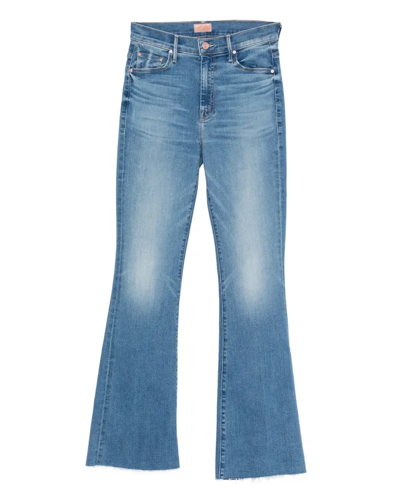 Mother Ausgefranste Jeans - Blau Blau