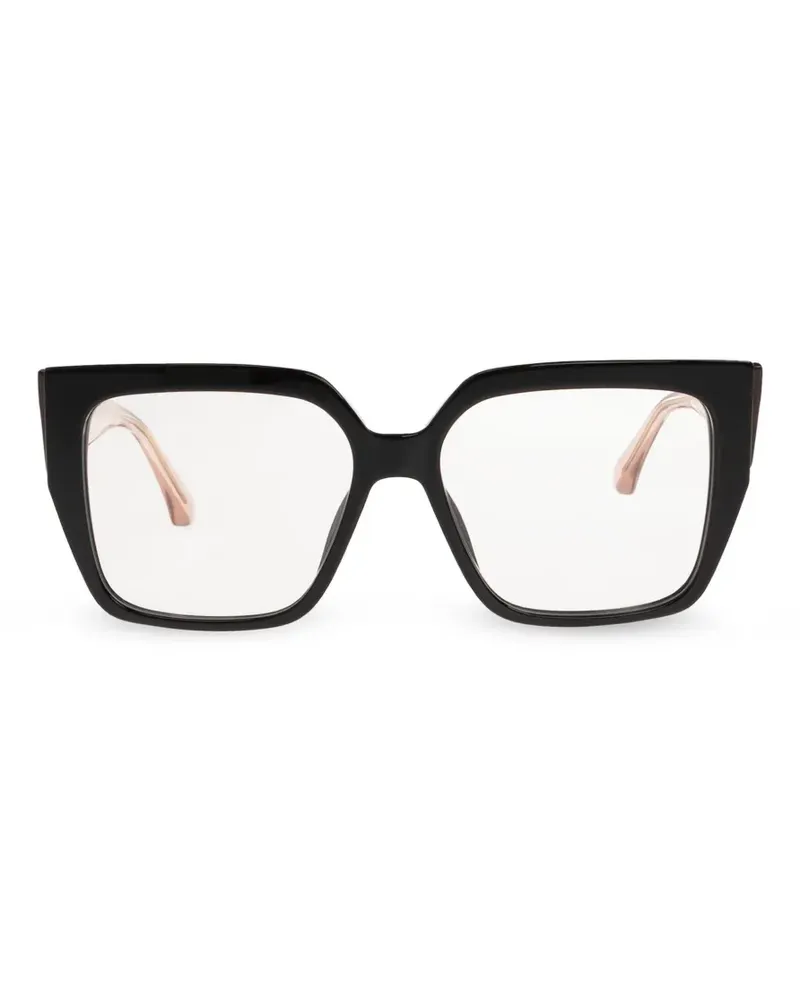 Etro Brille mit eckigem Gestell - Schwarz Schwarz