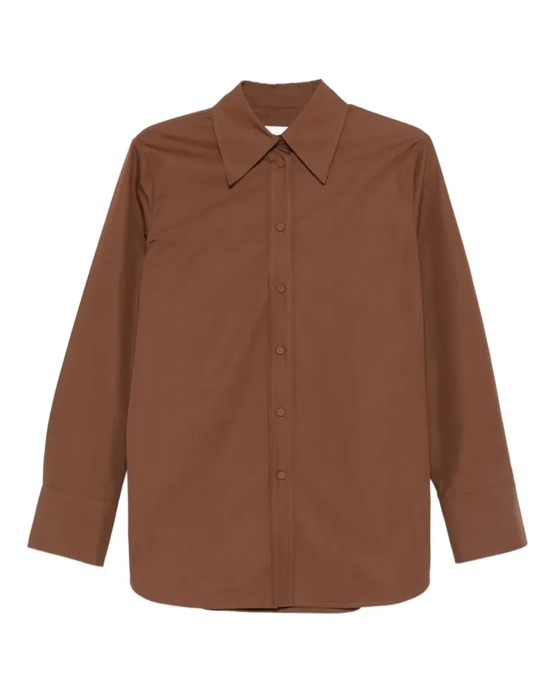 Jil Sander Klassisches Hemd - Braun Braun