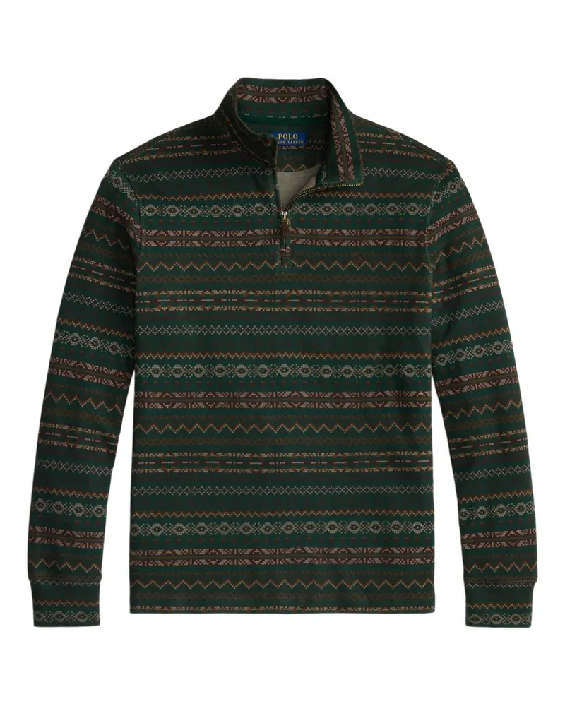 Ralph Lauren Pullover mit Reißverschluss - Grün Grün