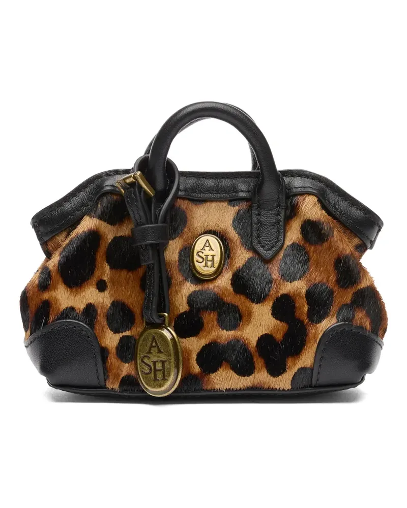 ash micro Joly leopard-print tote bag - Braun Braun