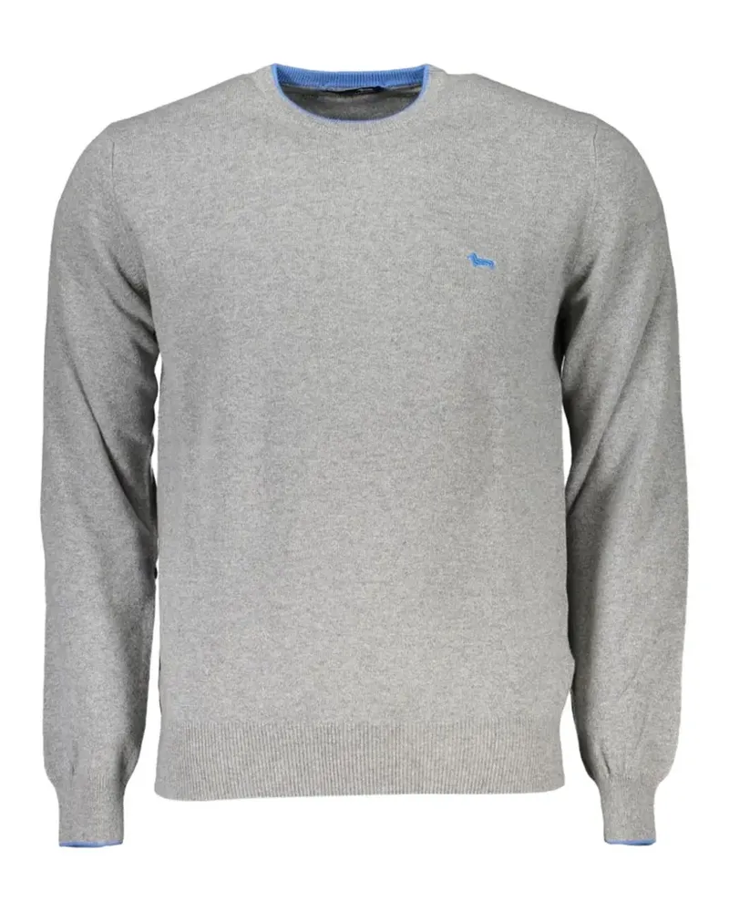 Harmont & Blaine embroidered-logo sweater - Grau Grau