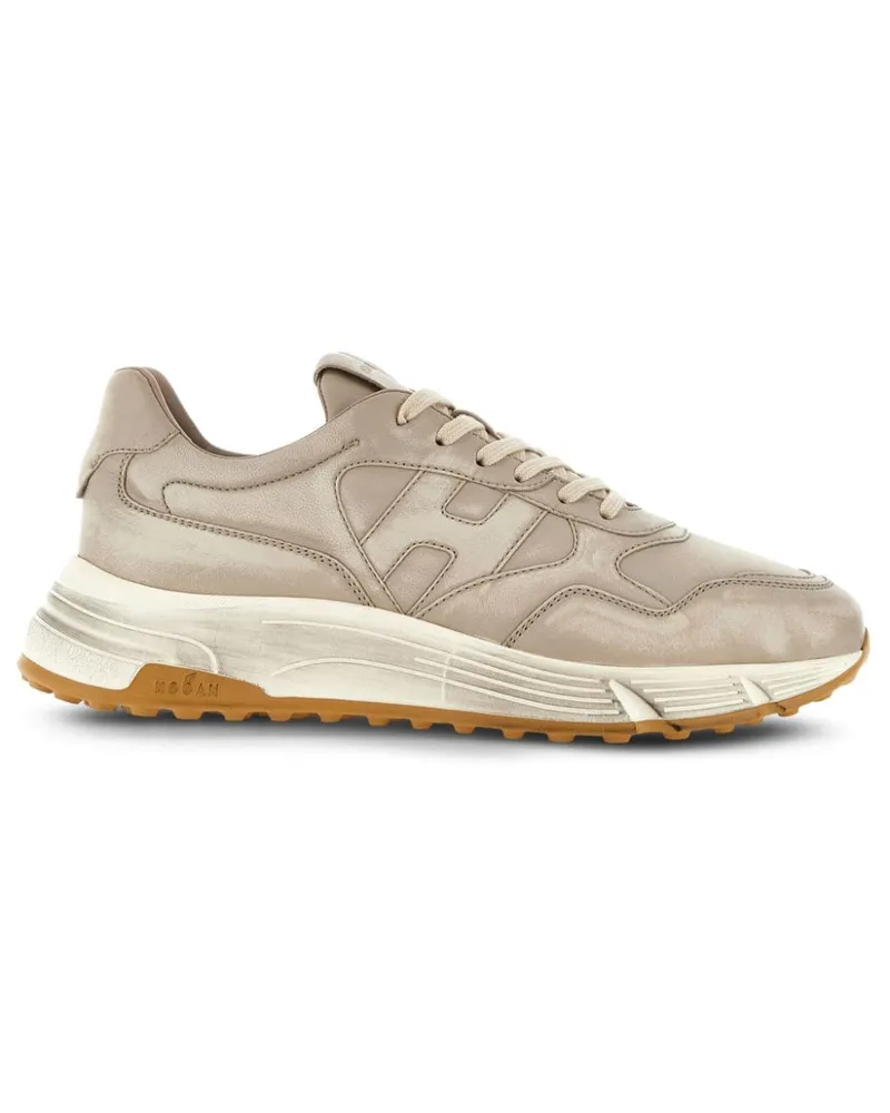 Hogan Hyperlight Sneakers im Distressed-Look Nude