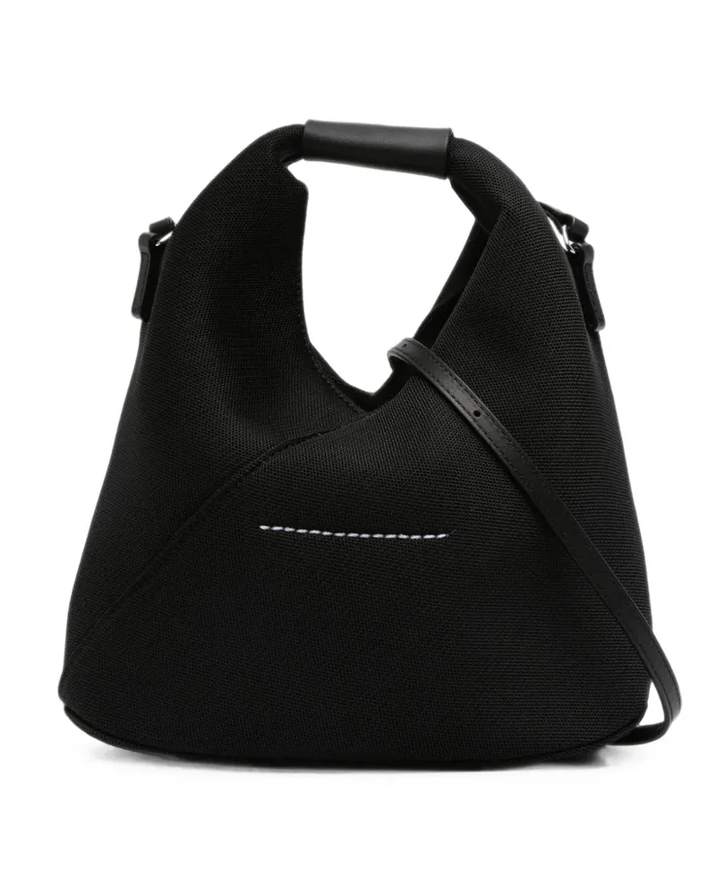 Maison Margiela Japanese-style mesh cross body bag - Schwarz Schwarz