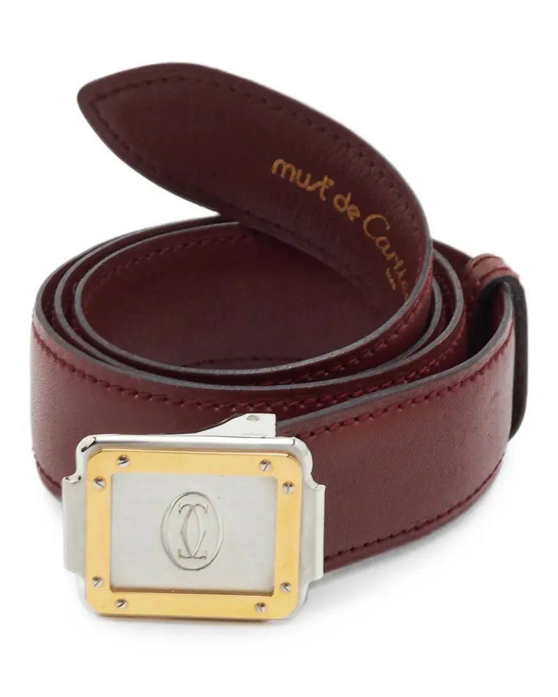 Cartier Santos de  Gürtel - Rot Rot