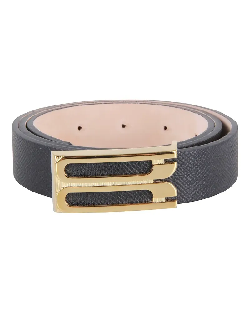 Victoria Beckham buckle leather belt - Schwarz Schwarz