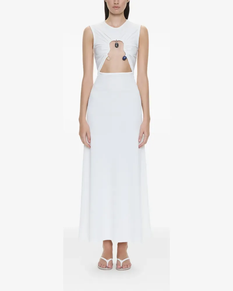 Christopher Esber Hiero crystal dress - Weiß Weiß